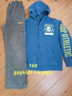 同梱割引可【160】gap ＋kaepa2点セット　裏起毛