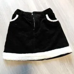 Barbie コーデュロイスカート 黒