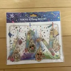 ディズニー　Disney ストラップ　セット　キーホルダー　35周年