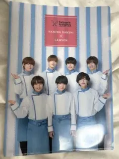 NANIWA DANSHI クリアファイル 3点セット+カードとシール