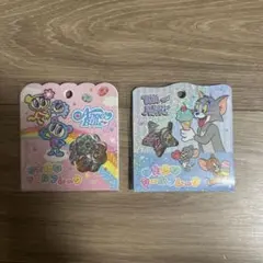 おはじきシールフレーク エンジェルブルー トムとジェリー 2個セット