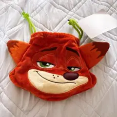 即購入可★ディズニーストア ズートピア ニック 巾着