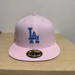 ニューエラ59Fifty Easter egg LA ピンク　ドジャース