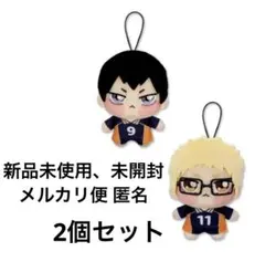 ハイキュー ちょぴぬいぷち 月島蛍　影山飛雄　マスコット