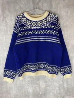 【イタリア製 】Benetton ベネトン ウールニット90s ユーロのサムネイル