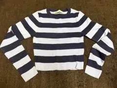 ZARA ボーダー柄 長袖カットソー