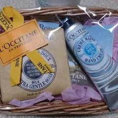 新品未使用  ロクシタン ハンドクリーム&ソープ プレゼント用