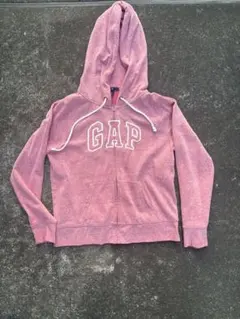 GAP ジップパーカー　ピンク　y2k punk グランジ　ギャル 平成