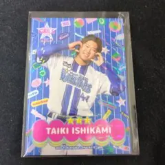 2025 ベイスターズアプリ 石上泰輝　ガルフェスカード　リアル化