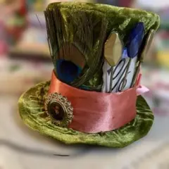 アリス・イン・ワンダーランド マッドハッター 帽子 WDW シミあり！