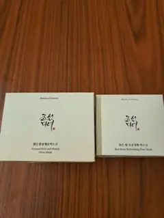 朝鮮美人 Beauty of Joseon マスクセット