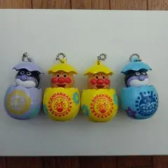 アンパンマン キャラクター キーホルダー4個セット