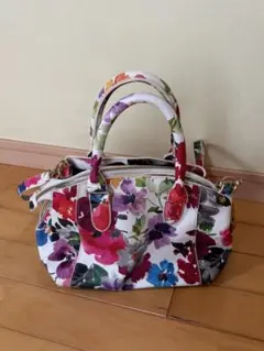 花柄 ハンドバッグ