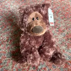 【タグ付き】GUND クマのぬいぐるみ　フィルビン　チョコのサムネイル