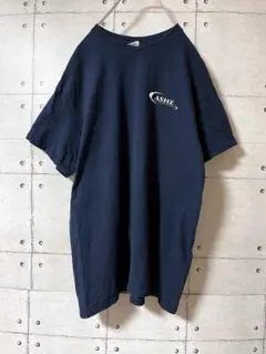 ギルダン メンズ Tシャツ M ネイビー 海外古着 企業