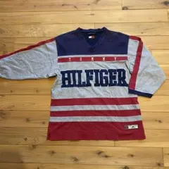 TOMMYフットボールシャツ型ロンT