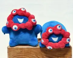 関西万博 EXPO2025ミャクミャク もっちりぬいぐるみ 立と横の2体