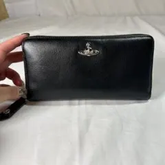 【sk/1.18/5】Vivienne Westwood ブラック長財布