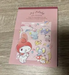 ★新品★サンリオ　50th anniversary マイメロディ メモ帳　4柄