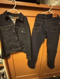 EDWIN デニムジャケット パンツ セットアップのサムネイル