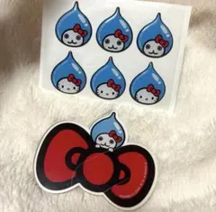 【激レア】ハローキティ ぴちょんくん　コラボシール　ステッカーセット