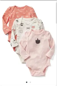 値下げ‼️新品‼️Babygap 長袖ボディオール 3枚セット 90cm