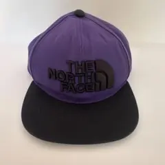 THE NORTH FACE キャップ パープル×ブラック　ストリート