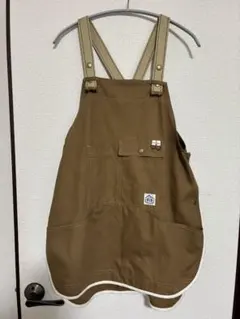 男女兼用 フリーサイズ BIB エプロンベスト ベージュ