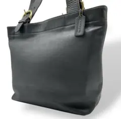 COACH オールドコーチ オールレザー USA製　4140 黒　1994年製 tkch981.jpg
