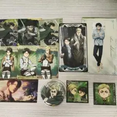 進撃の巨人 リヴァイ、エルヴィングッズまとめ売り