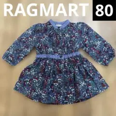 RAG MART 花柄ワンピース 80サイズ