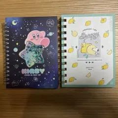 星のカービィ・スヌーピー リングノート 2冊セット