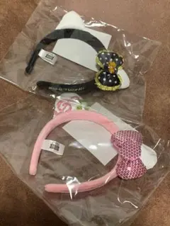 限定商品　ハローキティ　ピアニスト　スパンコールカチューシャ　2個セット