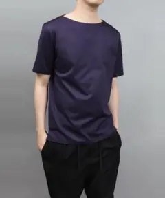 未使用　アトウato ボートネックカットソー Tシャツ　定番カットソー