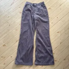 CORCEフレアパンツ サイズF くすみパープル紫のサムネイル
