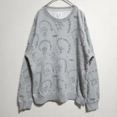 グラニフ Laban ラバン 総柄 スウェット トレーナー M 部屋着 ゆったりのサムネイル