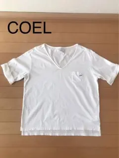 COEL‬ コエル　Vネック　Tシャツ　ヨンアのサムネイル