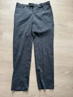 スーツセレクト　チェック柄 スラックス Sサイズ グレー