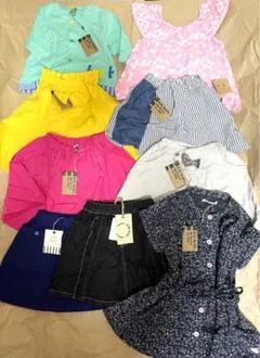 【新品】ラグマート　 まとめ売り　おまとめ　9点セット　キッズ 女の子 子供服