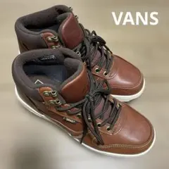 VANS ブラウン ハイカット スニーカー