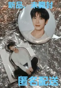 TXT ACT : TOMORROW カプセルトイ アクリルキーリング 缶バッジ