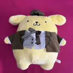 ポムポムプリン ぬいぐるみ ユーリ on Ice コラボ d*3様 ユーリ!!! on ICE×サンリオコラボ ポムポムプリンぬいぐるみむ