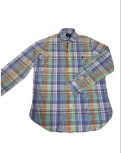 POLO RALPH LAUREN 美品ラルフローレン　マドラッスチェックシャツ