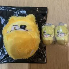 カラフルピーチ　たっつん　くるみたぴぬいおくるみますこっとチャーム2個セット