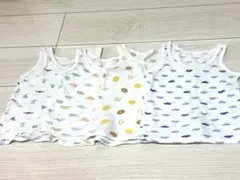 ベビー肌着 タンクトップ ４枚セット　80cm