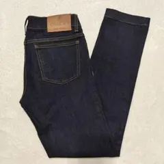 美品 GUCCI スキニーフィットデニムパンツ ダークネイビー ストレッチ 36のサムネイル