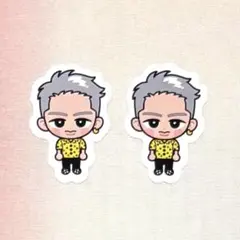 《同梱割⭕️》SnowMan スノラボ すのチル ステッカー 岩本照 2枚セット