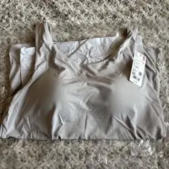 UNIQLO エアリズム　ブラタンクトップ　ライトグレー　オンライン限定品