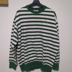 The Fox Collection ストライプ長袖Tシャツ