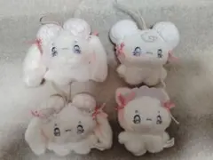 little flufy friends マスコットぬいぐるみ4体セット